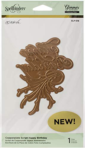 Algopix Similar Product 14 - Spellbinders Copperplate Script Happy