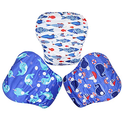 Algopix Similar Product 12 - Langsprit 3 Pack Swim Diaper for Baby 