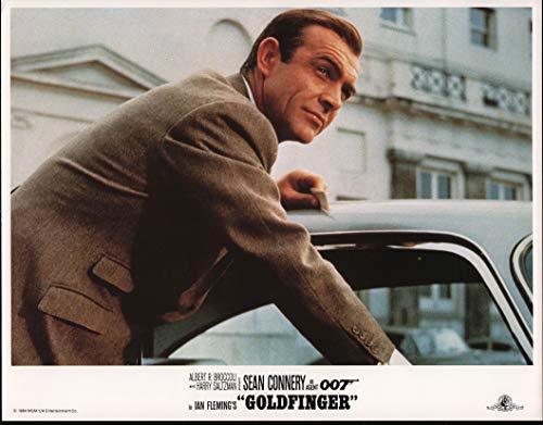 Algopix Similar Product 8 - GOLDFINGER original lobby card SEAN