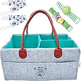 Algopix Similar Product 13 - HugnHugs Baby Diaper Caddy Organizer