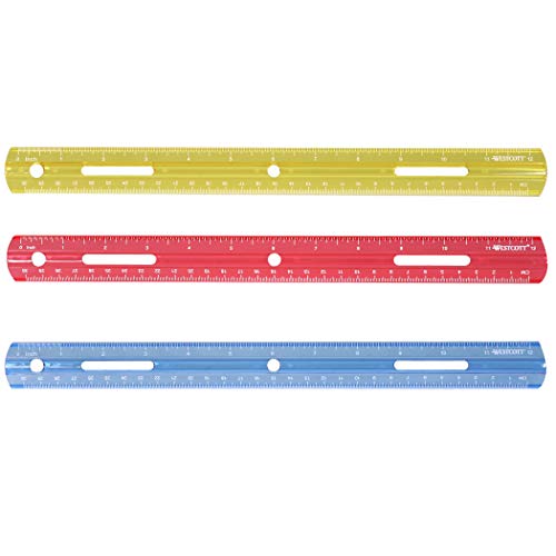 Algopix Similar Product 18 - Westcott ACM10526BN Plastic Ruler 12