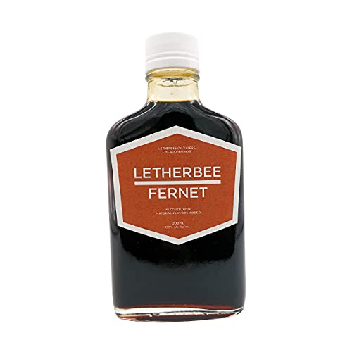 Algopix Similar Product 12 - LETHERBEE DISTILLERS Fernet Flask 200