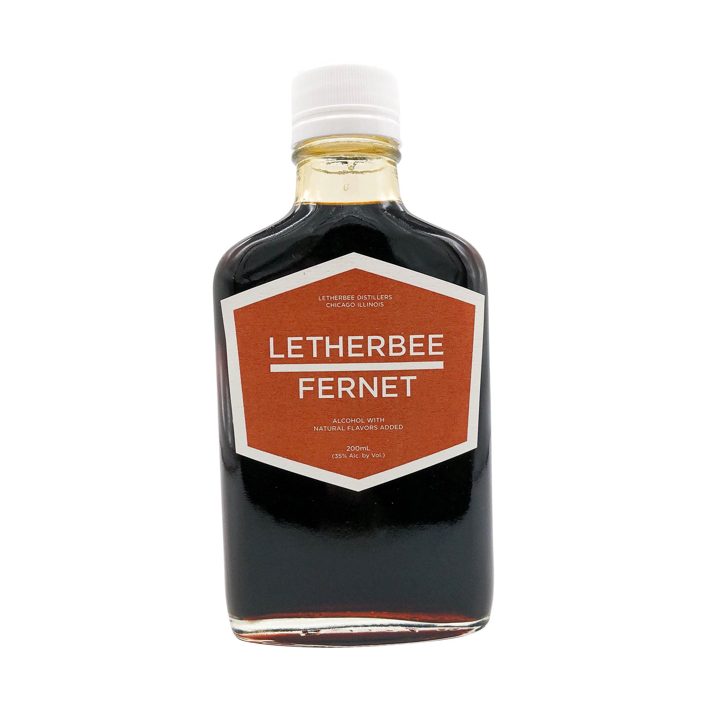 Algopix Similar Product 12 - LETHERBEE DISTILLERS Fernet Flask 200