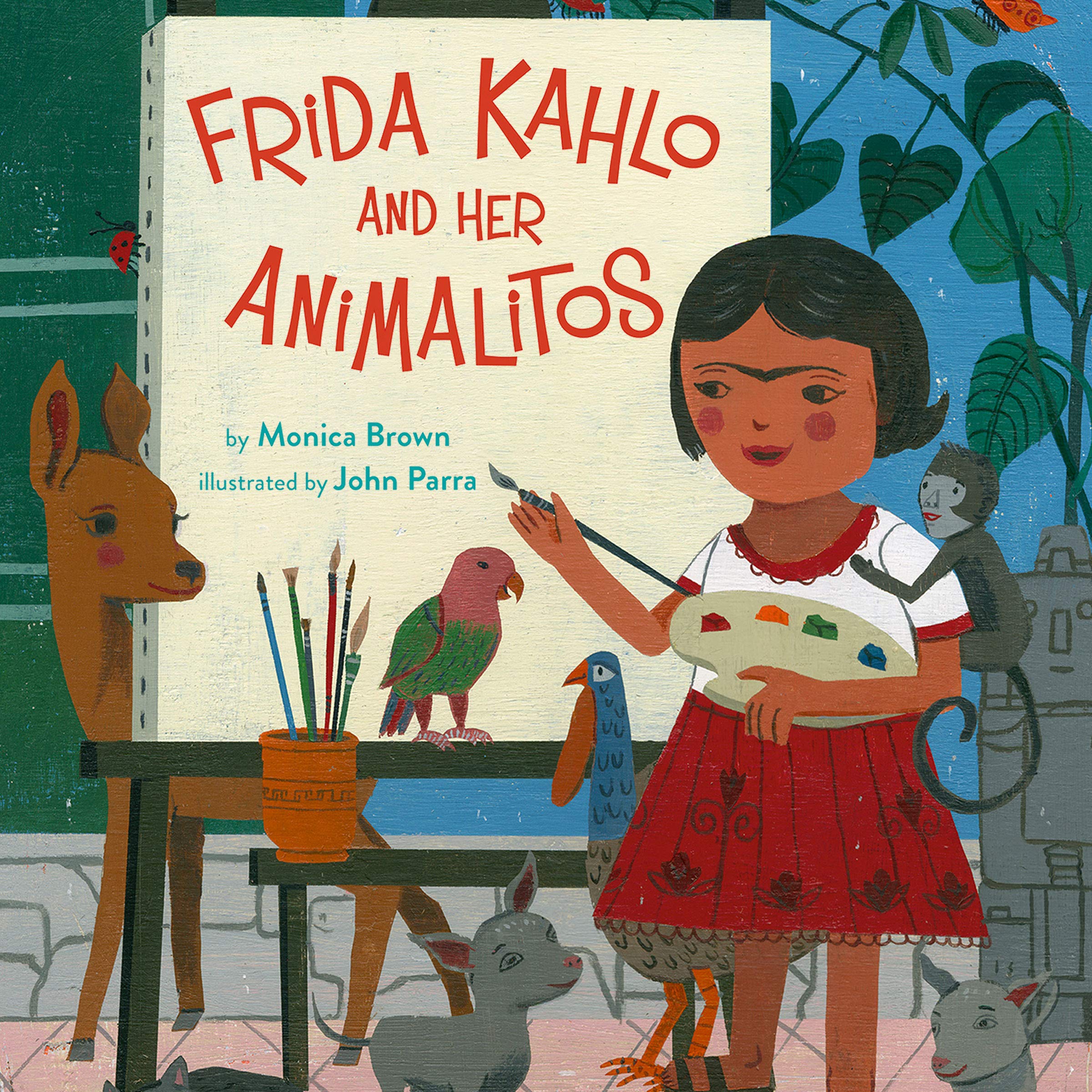 Algopix Similar Product 4 - Frida Kahlo and Her Animalitos