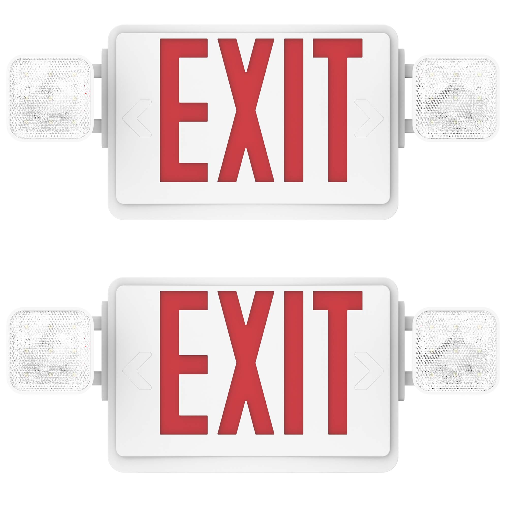 Algopix Similar Product 2 - Sunco 2 Pack Lighted Exit Signs for