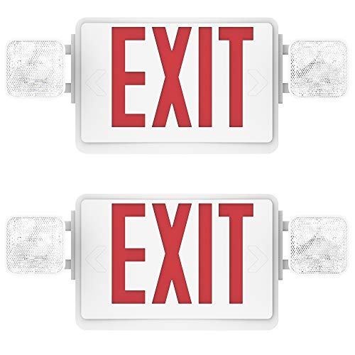 Algopix Similar Product 7 - Sunco 2 Pack Lighted Exit Signs for