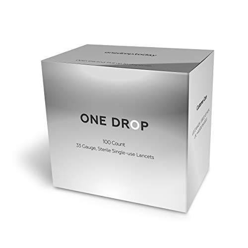 Algopix Similar Product 4 - One Drop Universal 33Gauge Lancets
