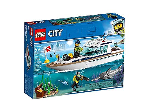 Algopix Similar Product 15 - LEGO City Great Vehicles Diving Yacht