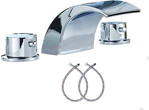Algopix Similar Product 7 - Bathroom Faucet Chrome GGStudy 2
