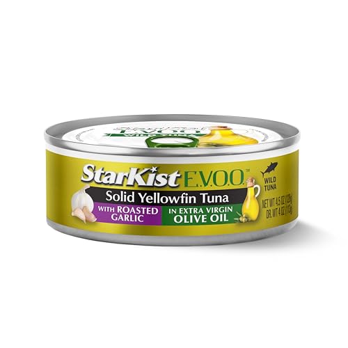 Algopix Similar Product 9 - StarKist EVOO Solid Yellowfin Tuna
