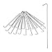 Algopix Similar Product 12 - Relaxdays Set of 20 Steel Pegs Camping