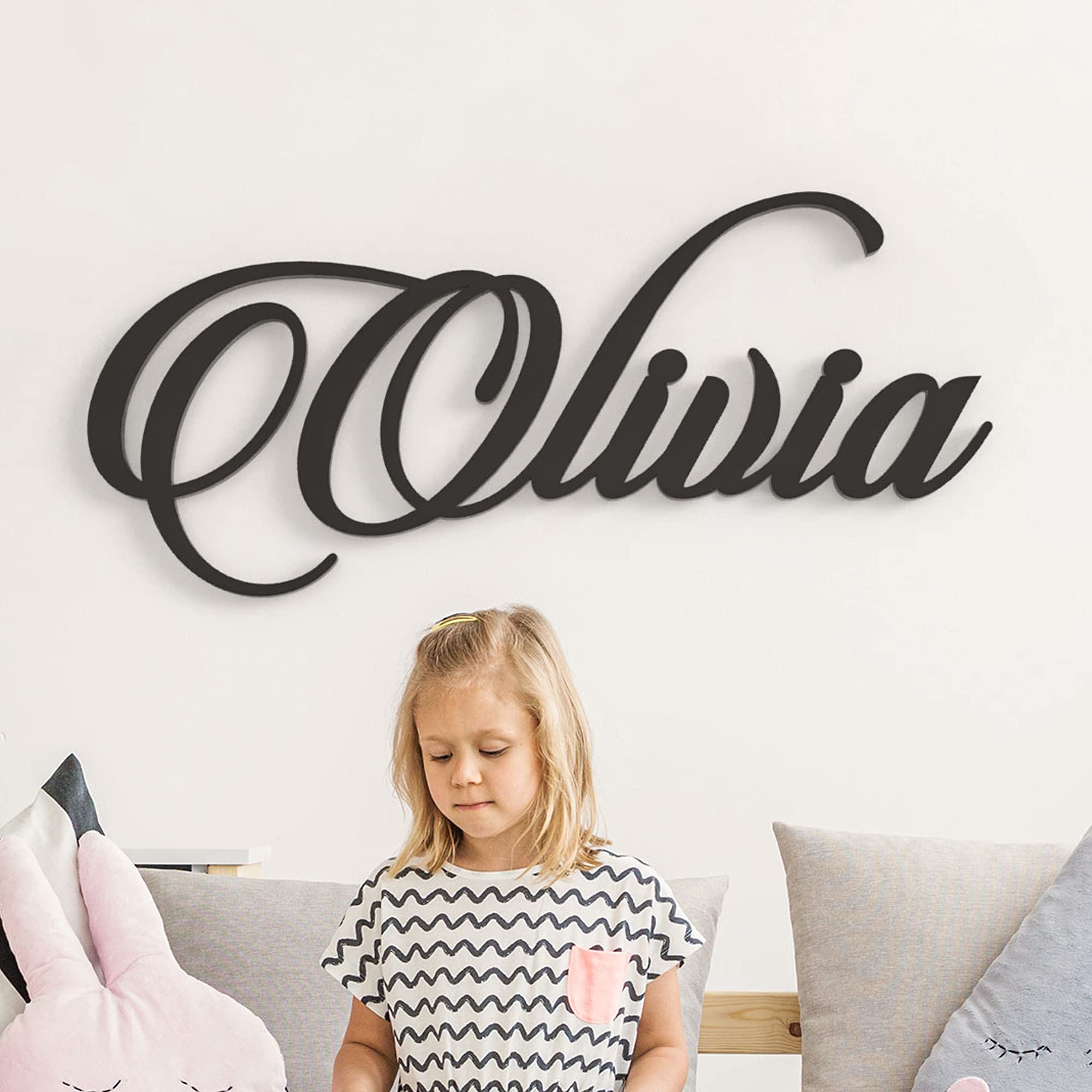 Algopix Similar Product 14 - Personalized Custom Wooden Name Sign 