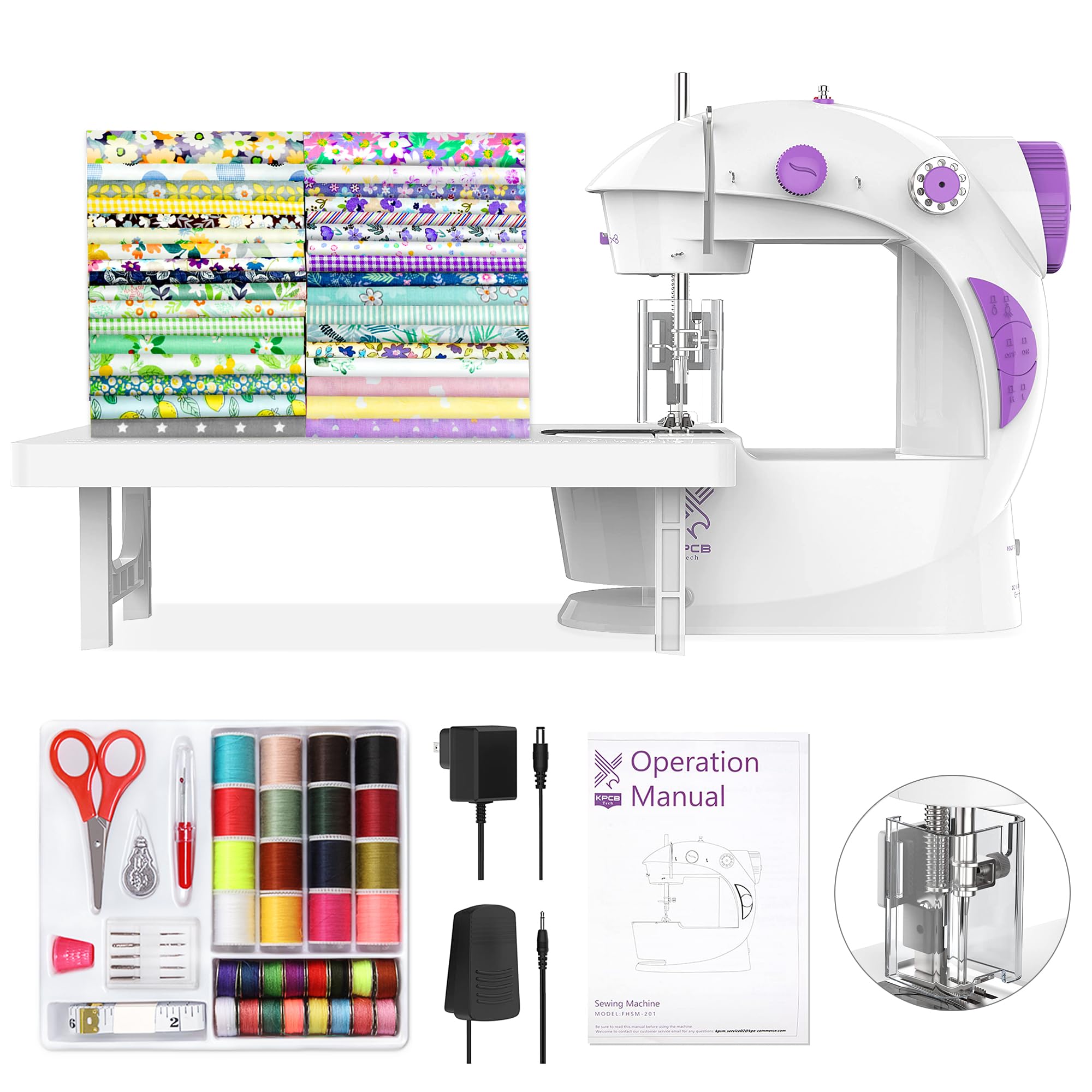 Algopix Similar Product 12 - KPCB Tech Sewing Machine for Beginners