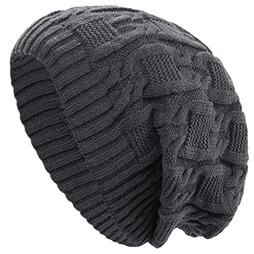 Algopix Similar Product 3 - Womens Winter Knit Slouchy Beanie Baggy