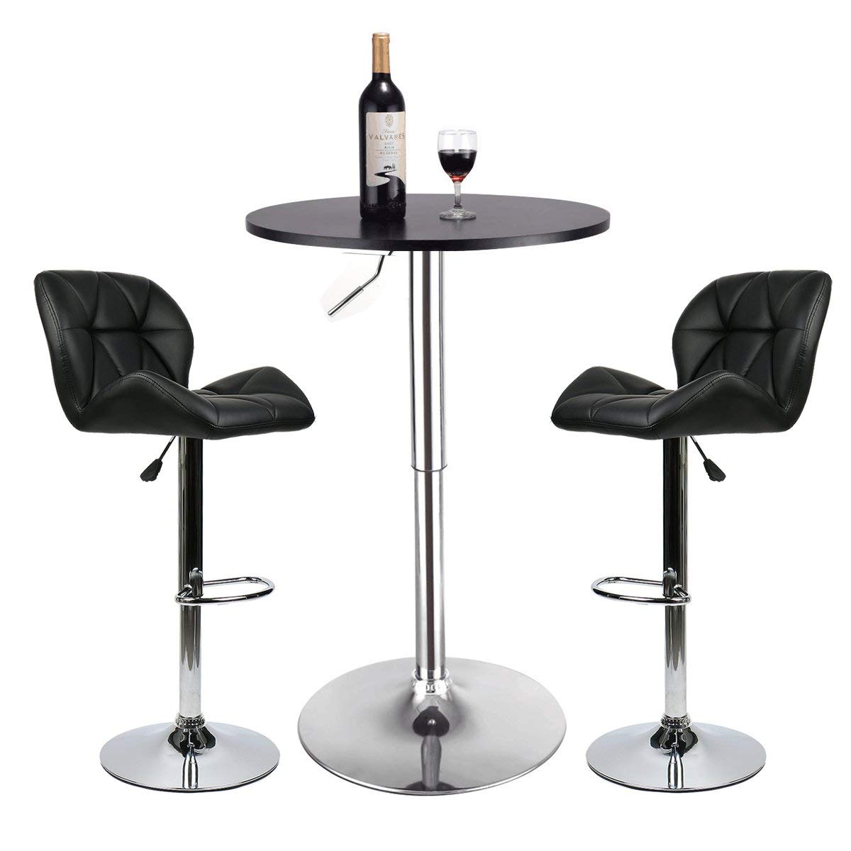 Algopix Similar Product 1 - ARTETHYS YOURLITEAMZ Bar Table Set of 3