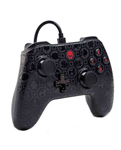 Algopix Similar Product 20 - Wired Controller  Bowser Shadow