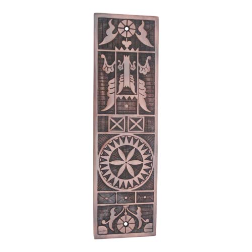 Algopix Similar Product 9 - Adonai Hardware Decorative Brass Push