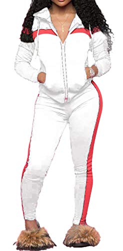 Algopix Similar Product 2 - LKOUS Womens Stripe 2 Pieces Outfits