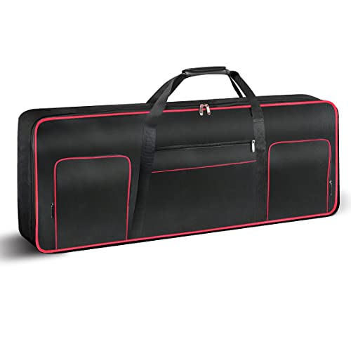 Algopix Similar Product 16 - Ruibo 61 Key Keyboard Gig Bag