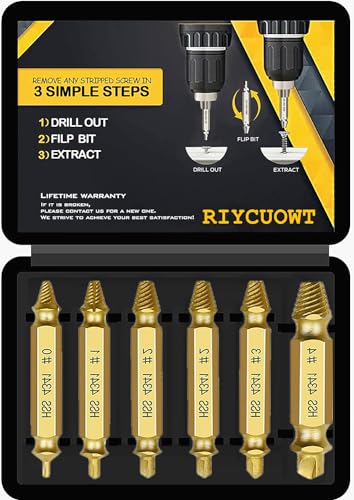 Algopix Similar Product 15 - Gifts for Men 6Pcs Titanium Damaged
