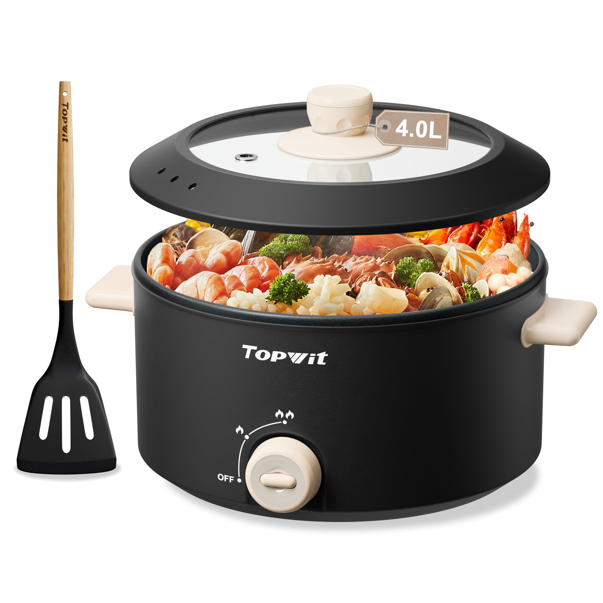 Algopix Similar Product 7 - TOPWIT Hot Pot Electric 3L Electric