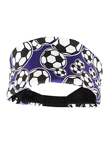 Algopix Similar Product 3 - MadSportsStuff Crazy Soccer Headband