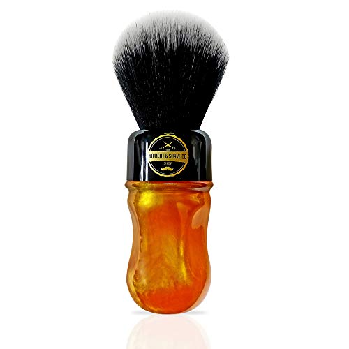 Algopix Similar Product 12 - HS Co Synthetic Shaving Brush Orange