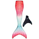 Algopix Similar Product 11 - Fin Fun Mermaid Tail Reinforced Tips