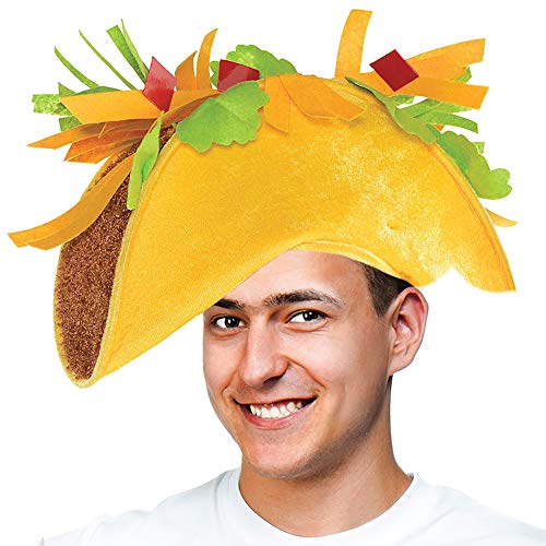Algopix Similar Product 7 - Tigerdoe Taco Costume Hat Sombrero