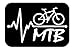 Algopix Similar Product 4 - Mountain Bike Lifeline MTB M438 6" decal