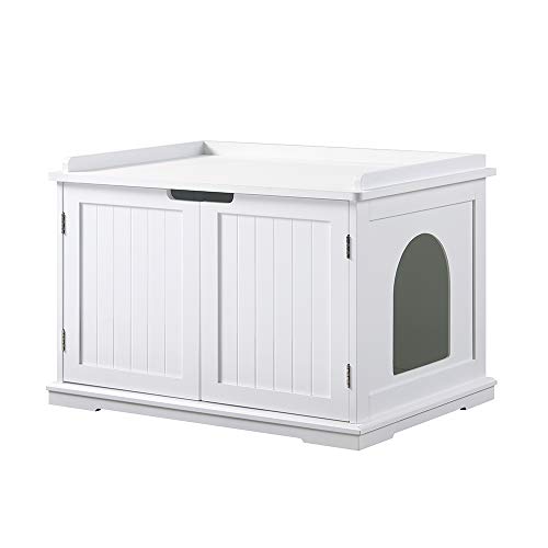 Algopix Similar Product 19 - unipaws Cat Litter Box Enclosure