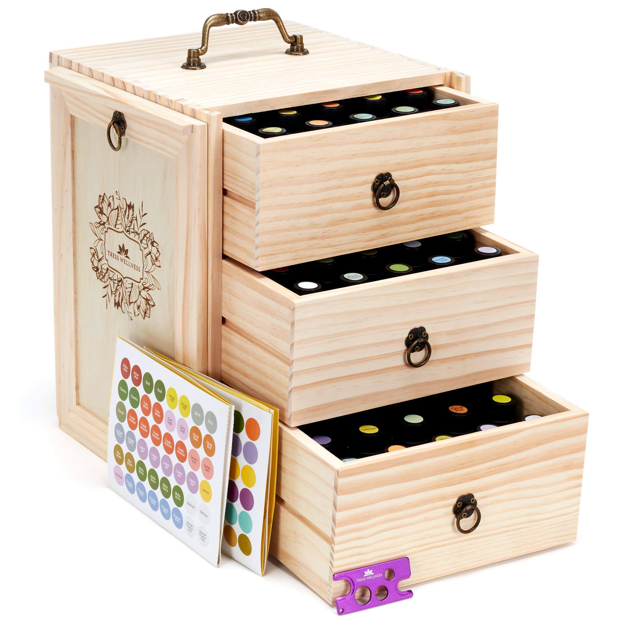 Algopix Similar Product 18 - Tress Wellness Oil Storage  10 15 20