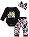 Algopix Similar Product 19 - Baby Girls Wild One Outfit Set Birthday