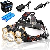 Algopix Similar Product 3 - Rechargeable Headlamp Flashlight MOCCO