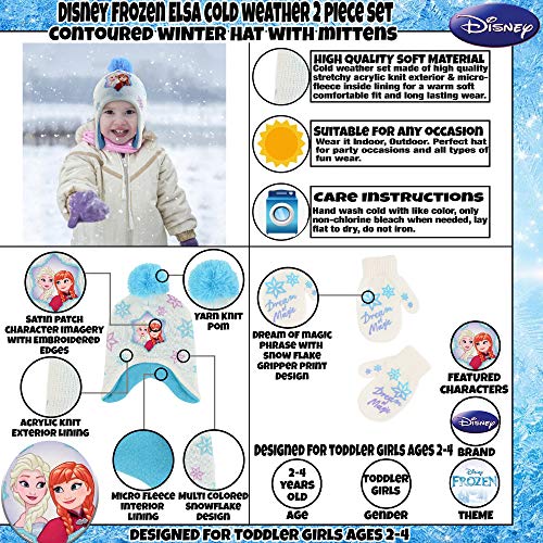 Algopix Similar Product 11 - Disney Girls Toddler Frozen Elsa and