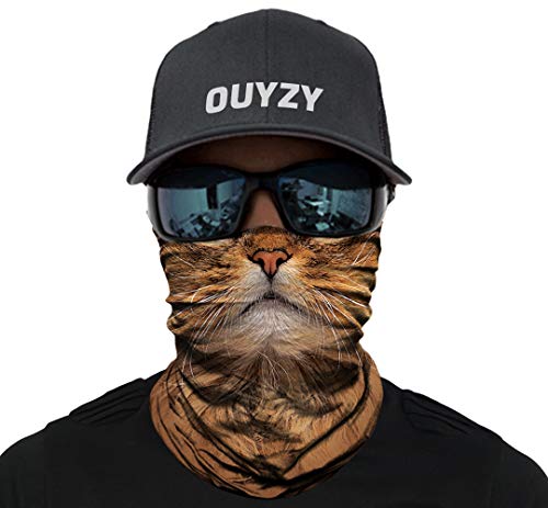 Algopix Similar Product 8 - OUYZY Neck Gaiter Face Mask Scarf Cover