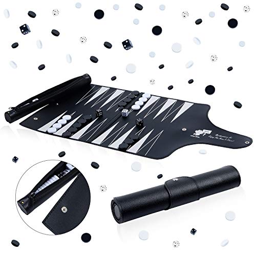 Algopix Similar Product 9 - piboshi Travel Backgammon Set