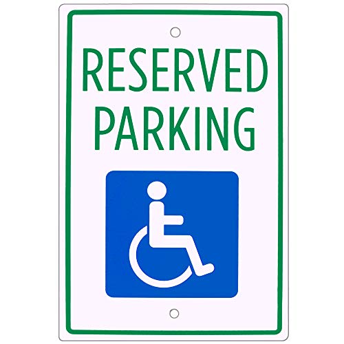 Algopix Similar Product 4 - Handicap Parking Sign  18 x 12