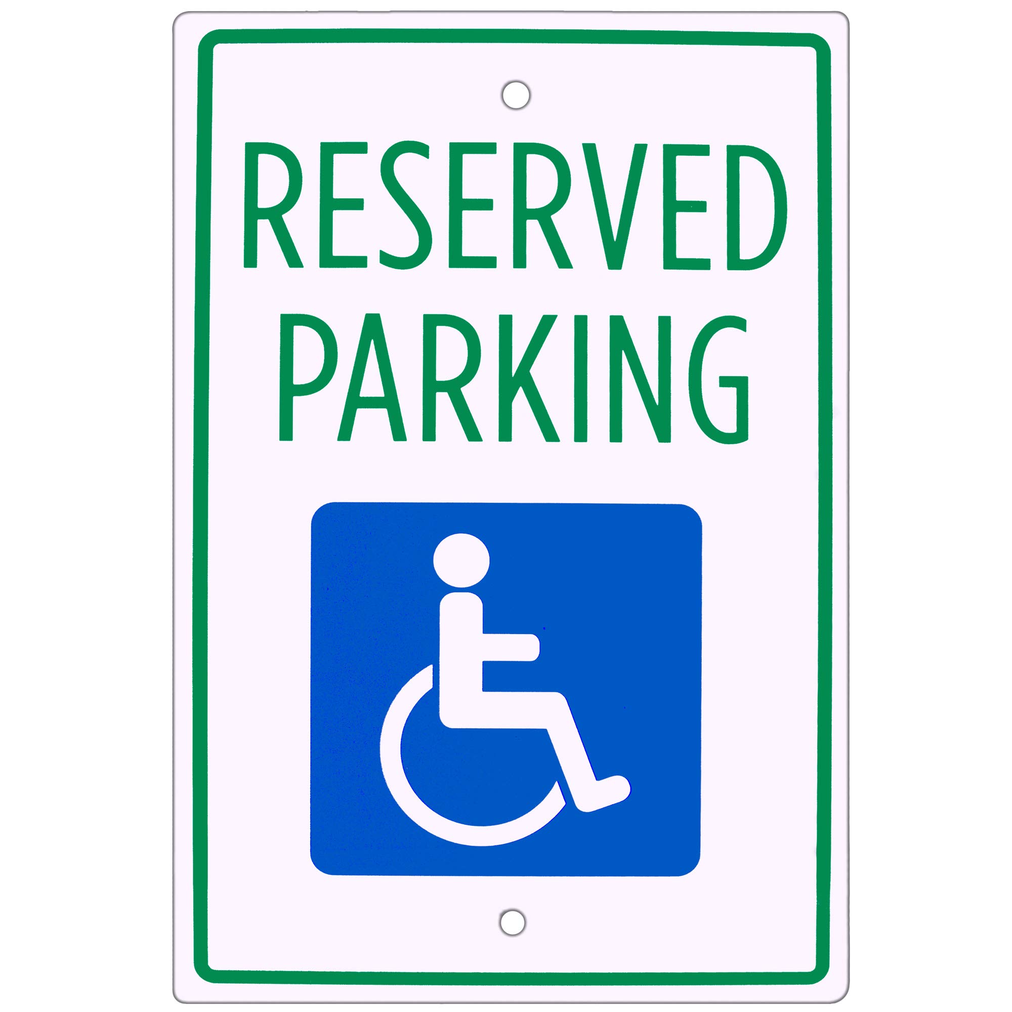 Algopix Similar Product 7 - Handicap Parking Sign  18 x 12