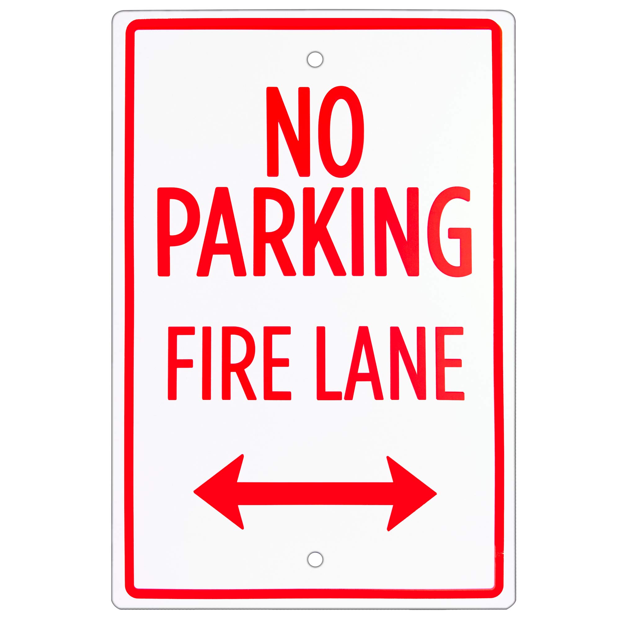 Algopix Similar Product 3 - No Parking  Fire Lane Sign  18 x 12