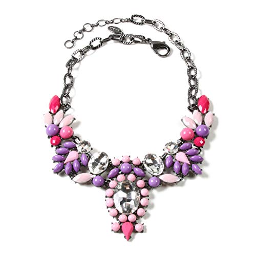 Algopix Similar Product 14 - Amrita Singh Sophia Necklace Pink/Purple