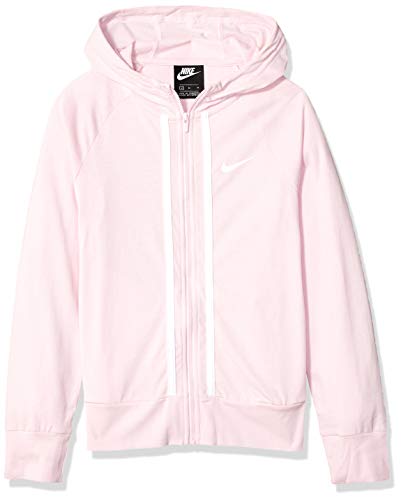 Algopix Similar Product 2 - NIKE Girls NSW FullZip Jersey Pink