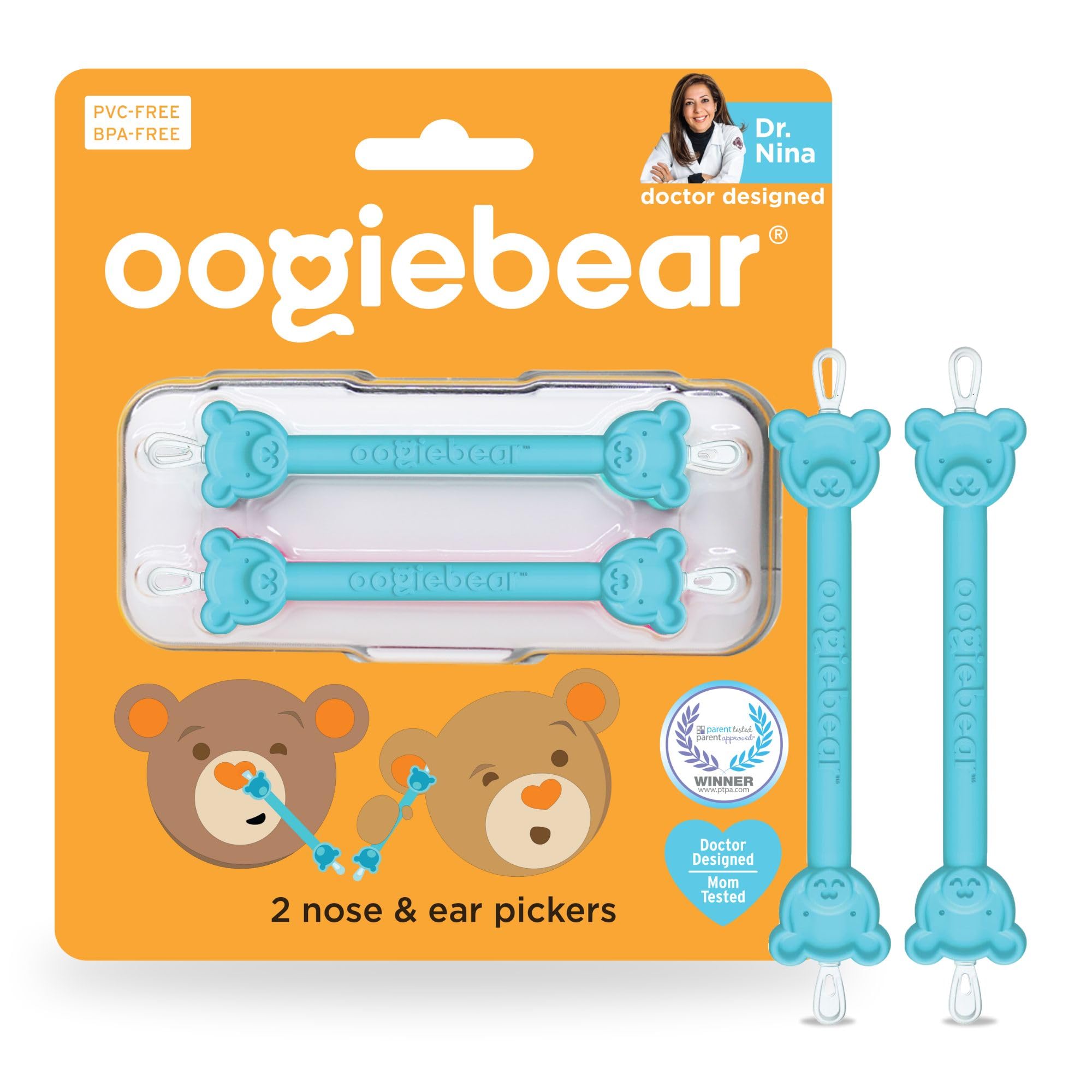 Algopix Similar Product 7 - oogiebear Baby Nose Cleaner  Ear Wax
