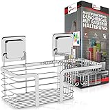 Algopix Similar Product 4 - Shower Caddy Bathroom Shelf no Drilling
