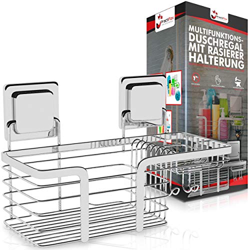 Algopix Similar Product 10 - Shower Caddy Bathroom Shelf no Drilling