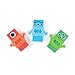 Algopix Similar Product 17 - Monster Erasers - Set of 3
