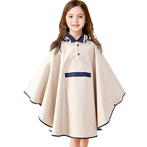 Algopix Similar Product 20 - Zilee Girls Raincoat Poncho Waterproof