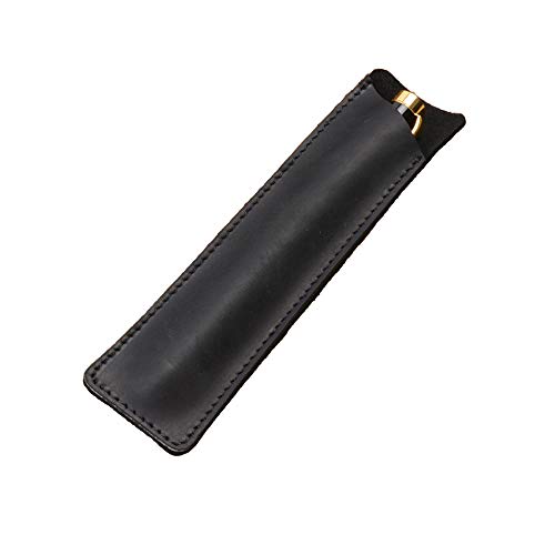 Algopix Similar Product 5 - Shuxy Crazy Horse Leather Pen Case
