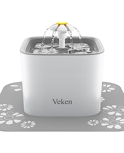 Algopix Similar Product 9 - Veken Pet Fountain 84oz25L Automatic