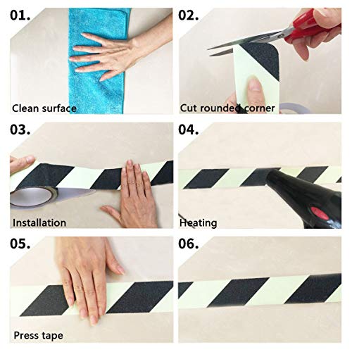 Algopix Similar Product 7 - Anti Slip Traction Tape Glow in Dark 2